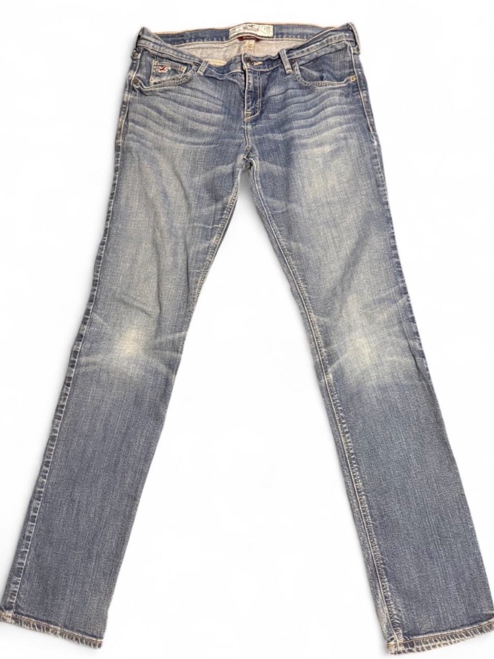 Hollister Low Rise So Cal Stretch Straight Jeans Size 7R / W28 L31